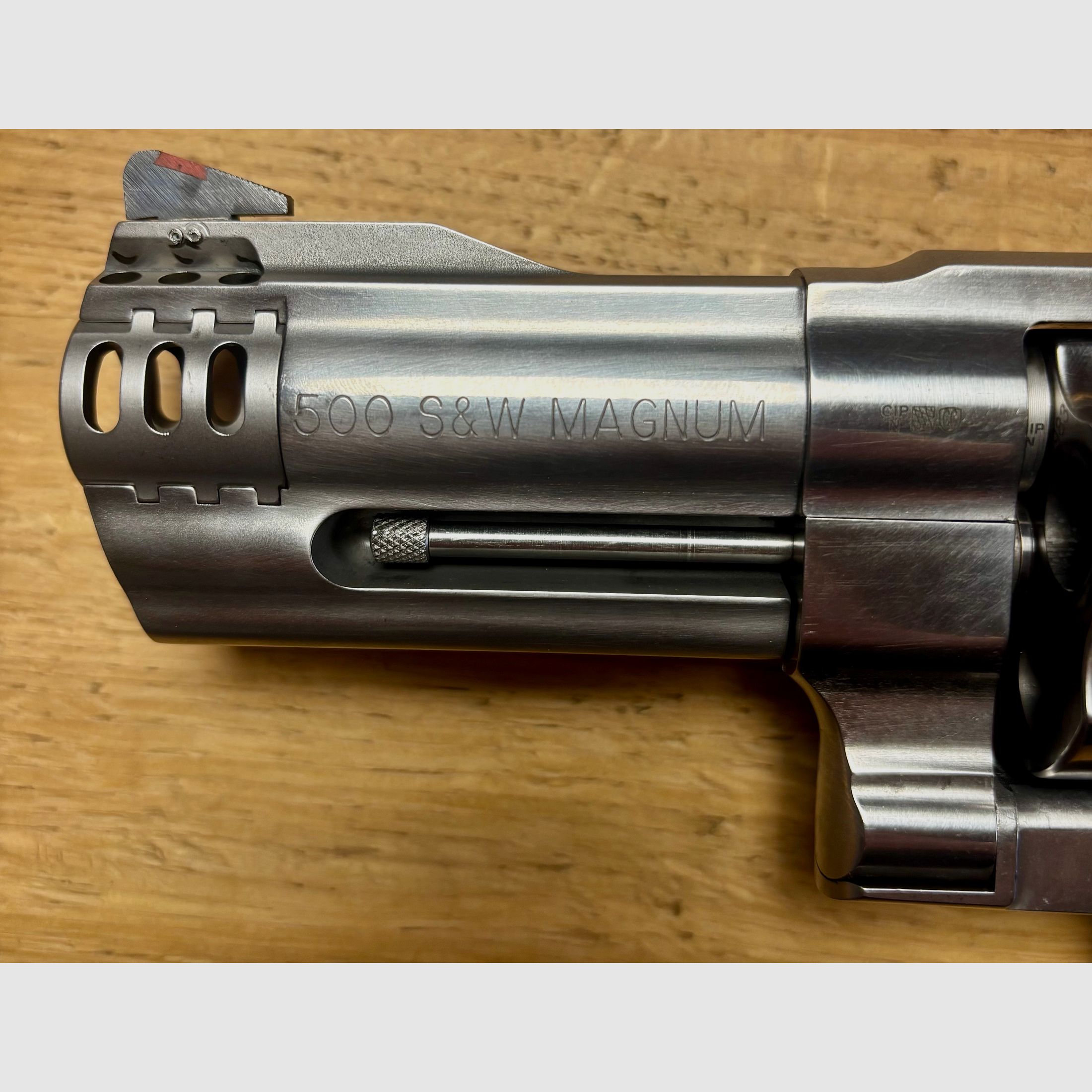 Smith & Wesson .500 Mag Compensatore  / 4 pollici / bassa pressione di tiro / X-Large Frame