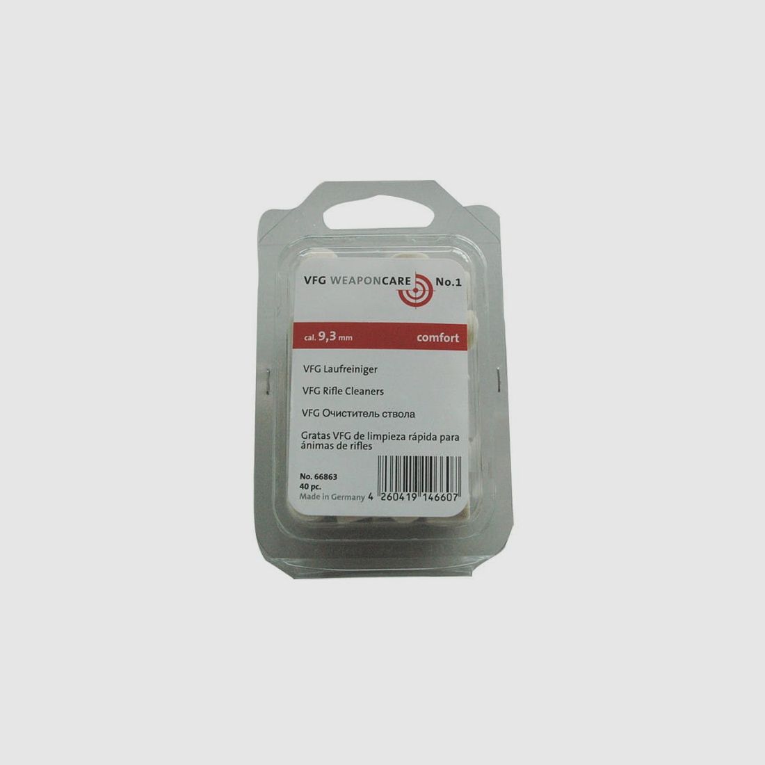 VFG Nettoyant de course Comfort à 40 pièces