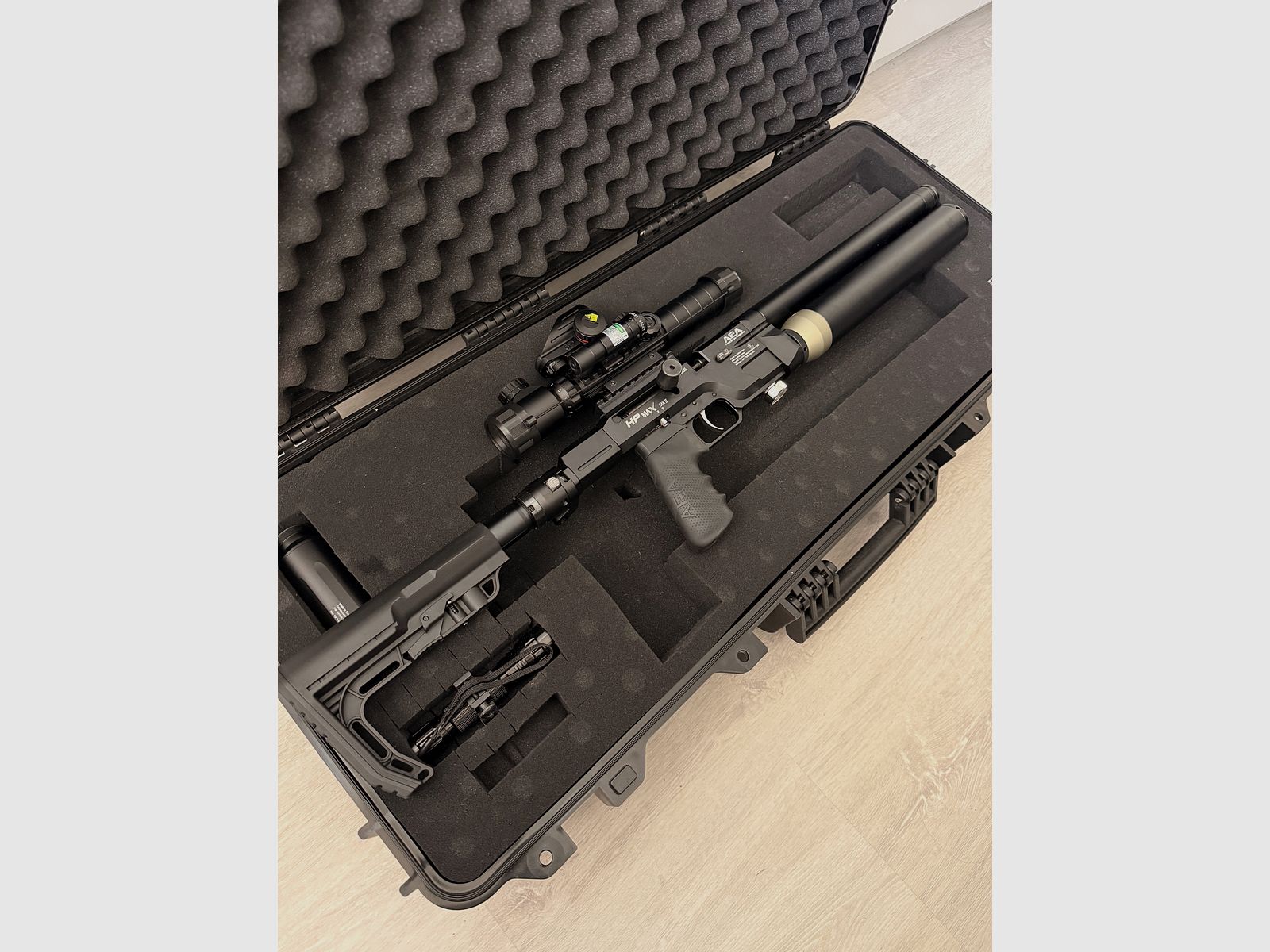 AEA HP Max MK2 .35 (9 mm) | Ostatnia generacja | Zestaw kompletny | Celownik 5-w-1 | Walizka i akcesoria