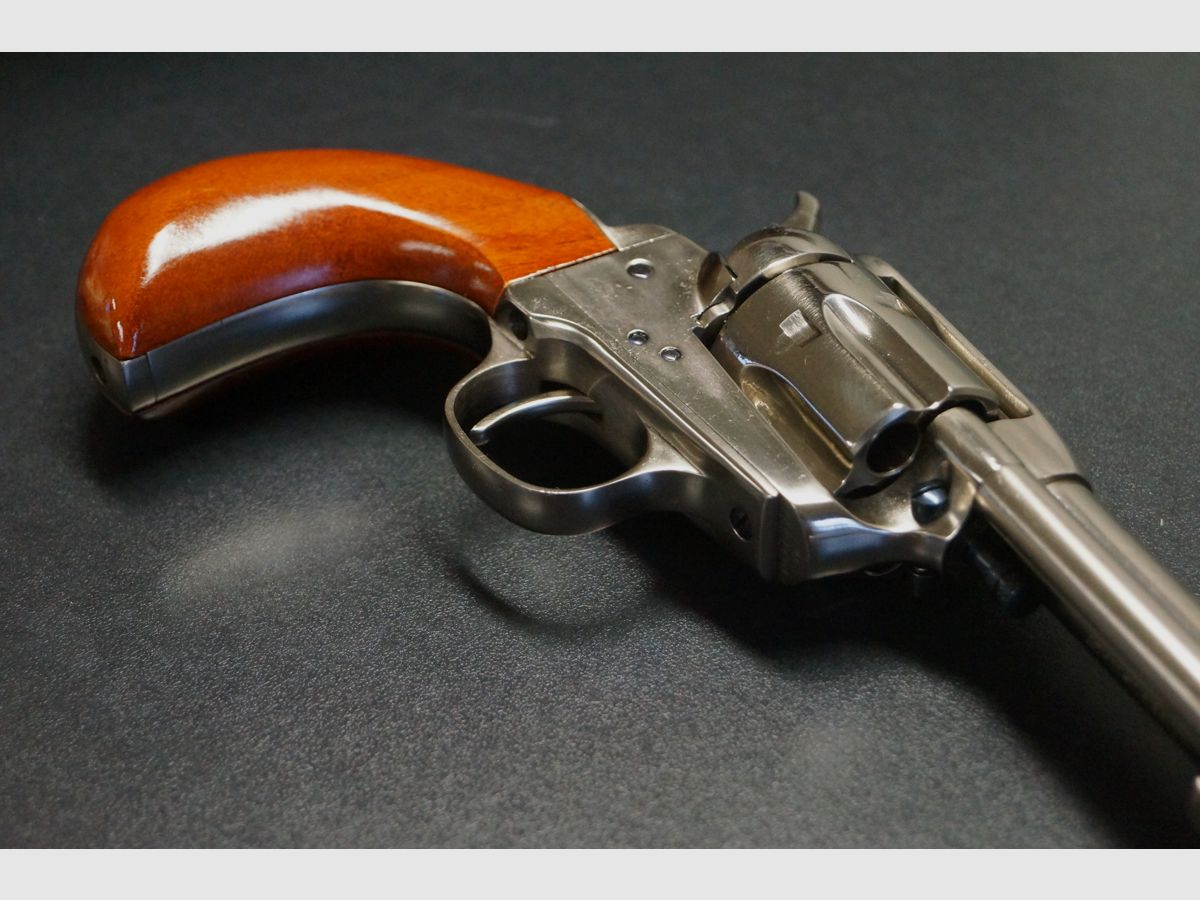 Uberti 1873 Birdhead nickelé .38 Special, image 3 sur 5