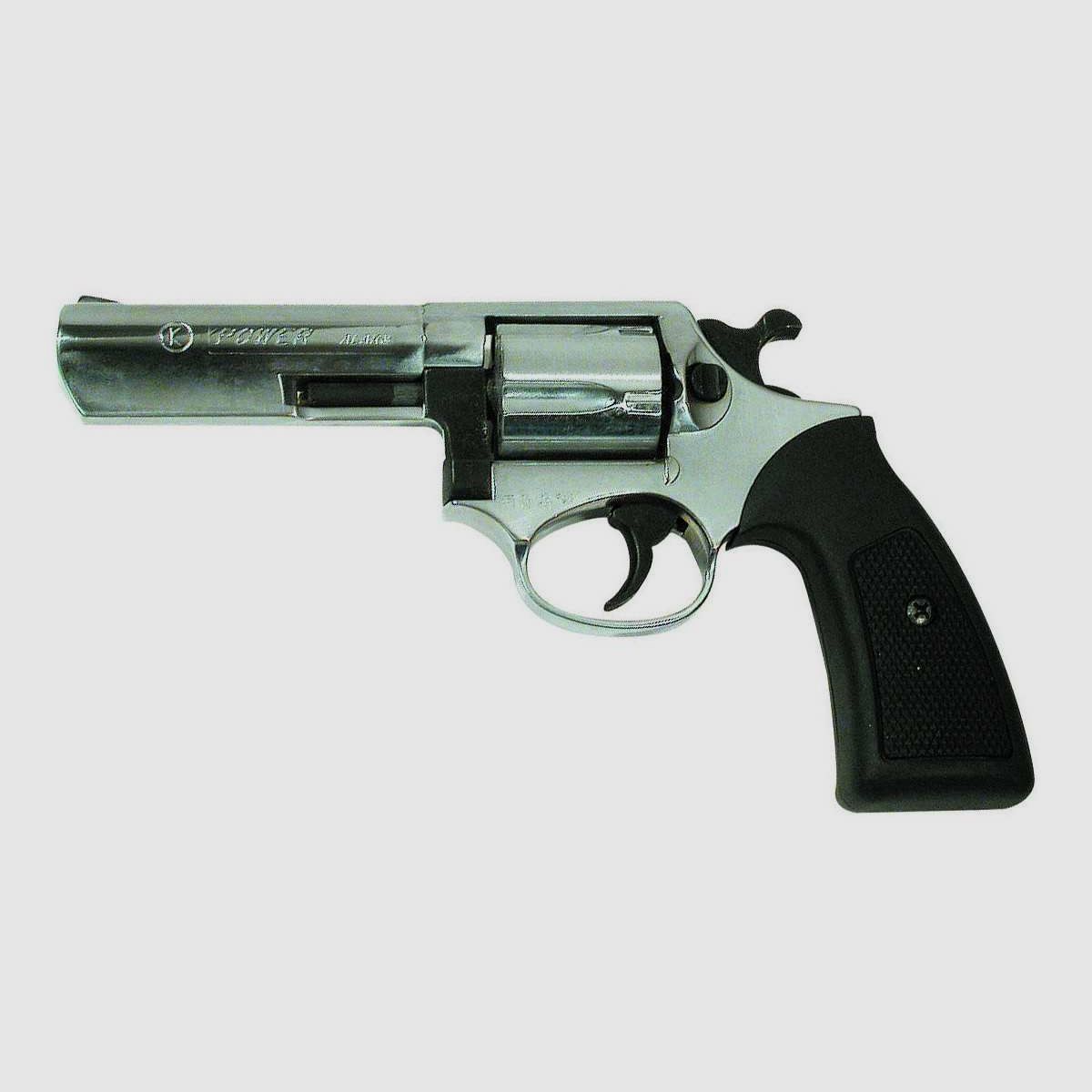 REVOLVER POWER 9MM CHROME