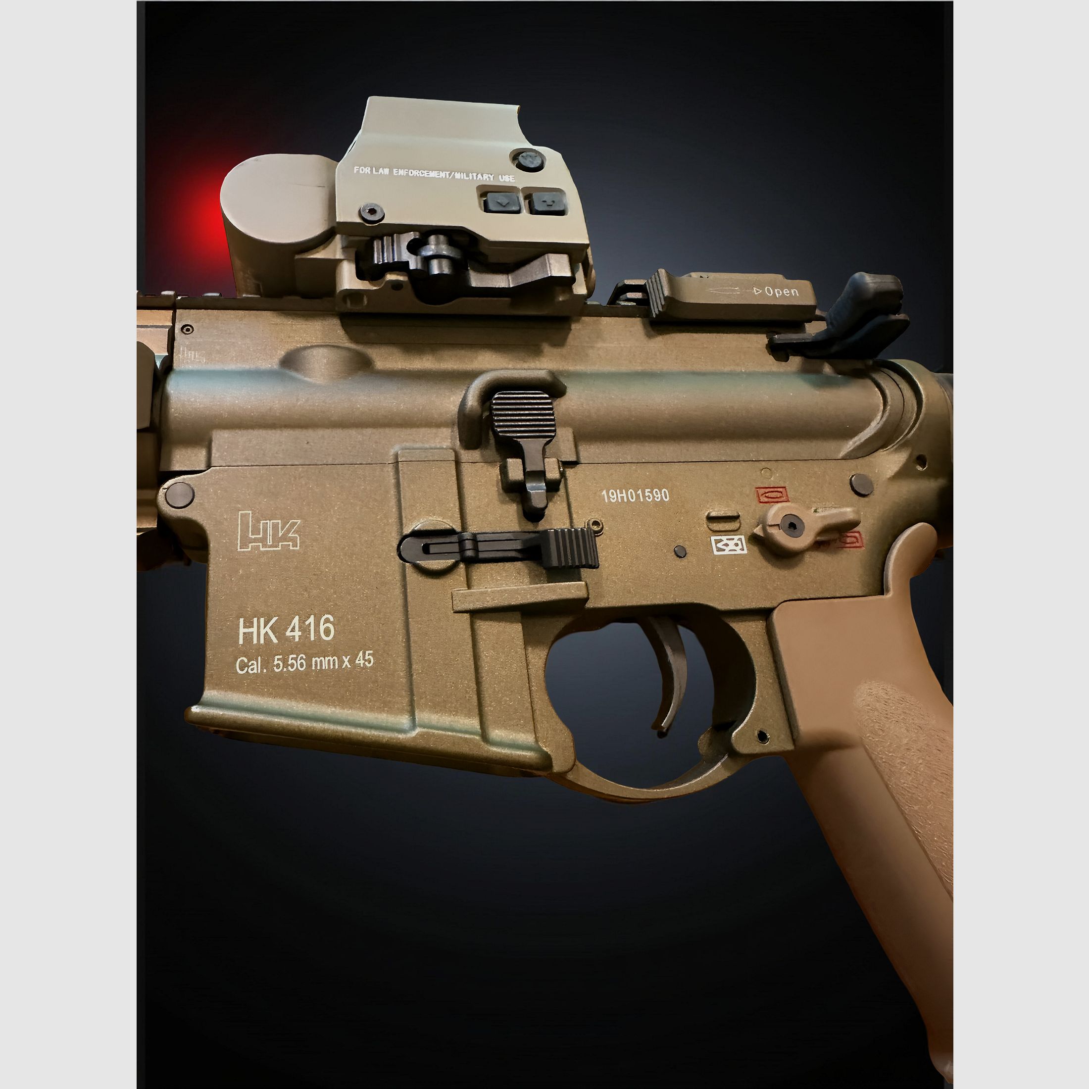 VFC HK416 Supreme (non giocato) – Full tuning + Set completo in RAL con borsa e accessori