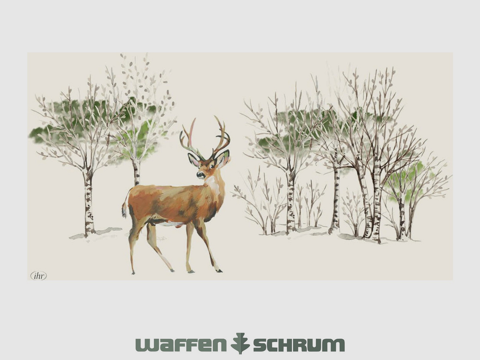 Fritzmann Frühstücksbrettchen Deer