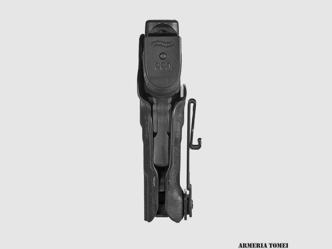 VEGA HOLSTER – INNENHOLSTER AUS THERMOFORMTEM POLYMER MIT GÜRTELCLIP FÜR GLOCK 43/43X, Bild 2 von 2