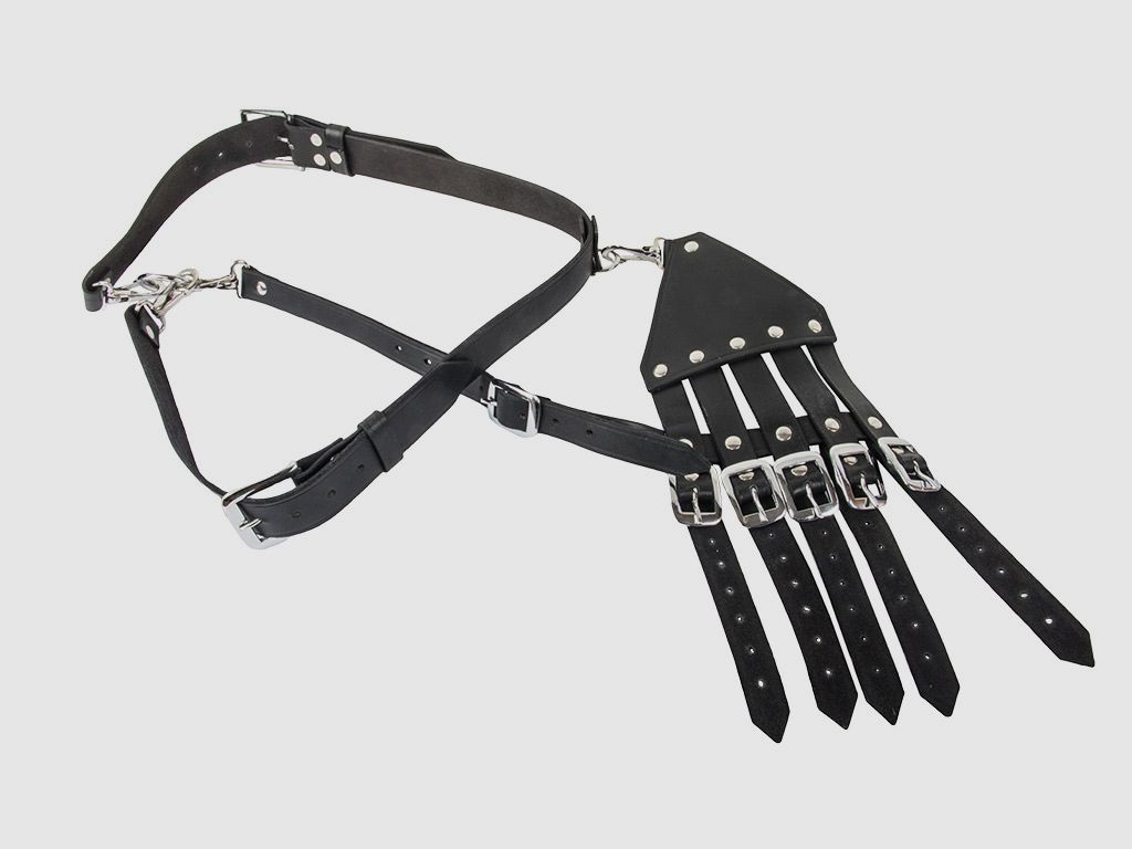 Tragegurt fĂĽr Rapier aus Leder