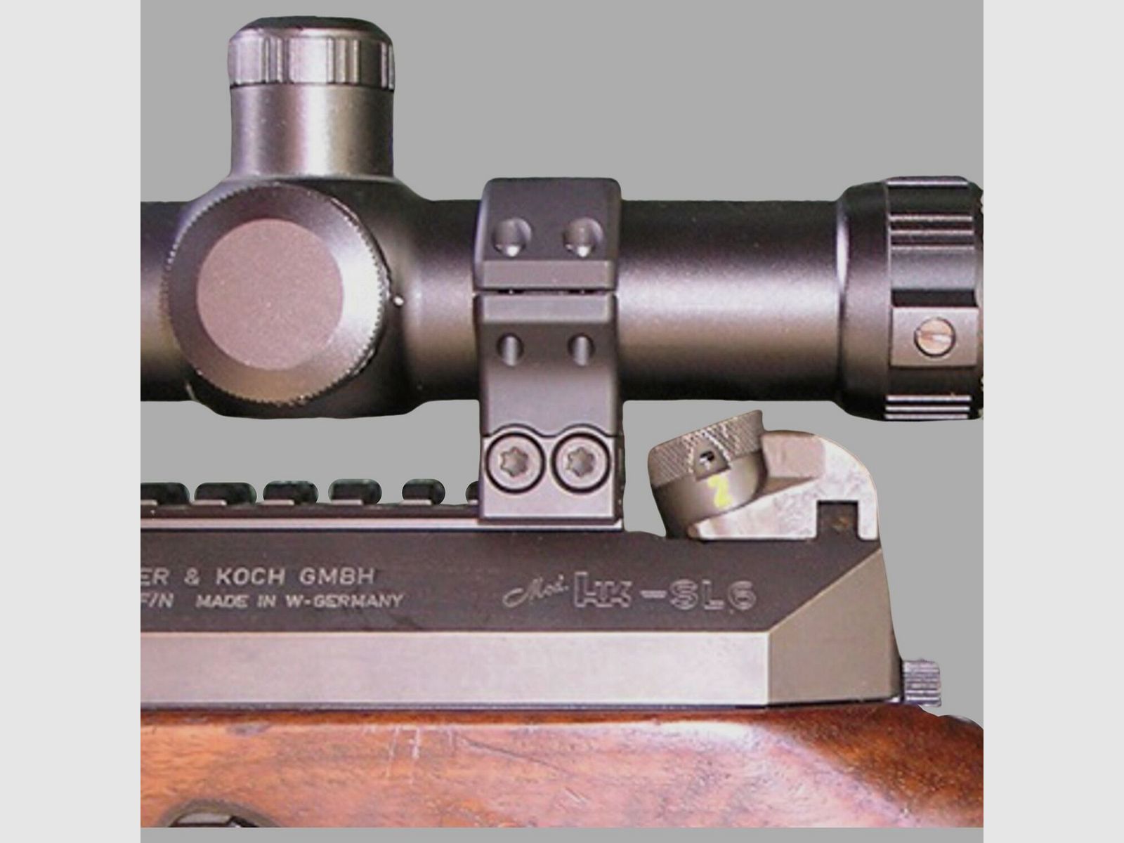 Rifle Doc Picatinny Weaver STAHL Schiene für SL 6 und SL 7