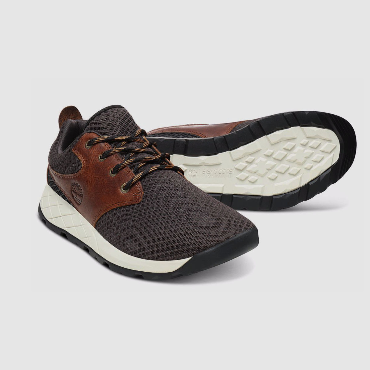 <TIMBERLAND Tuckerman Low Zwart Met Tan Gaas
