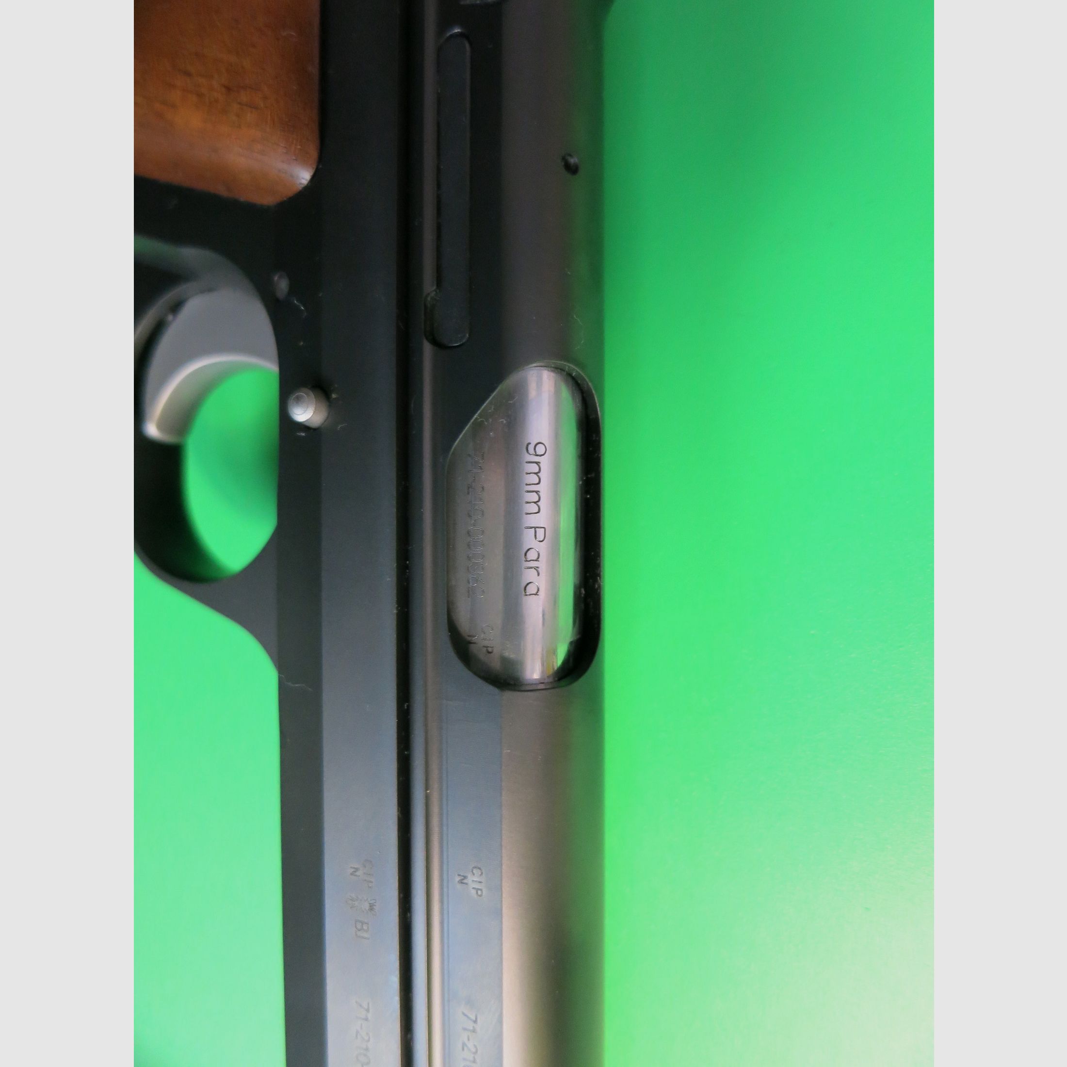 SIG Sauer P210 LEGEND, ungeschossen, deutsche Sammler-Fertigung Eckernförde, Kaliber 9mm Luger      #94