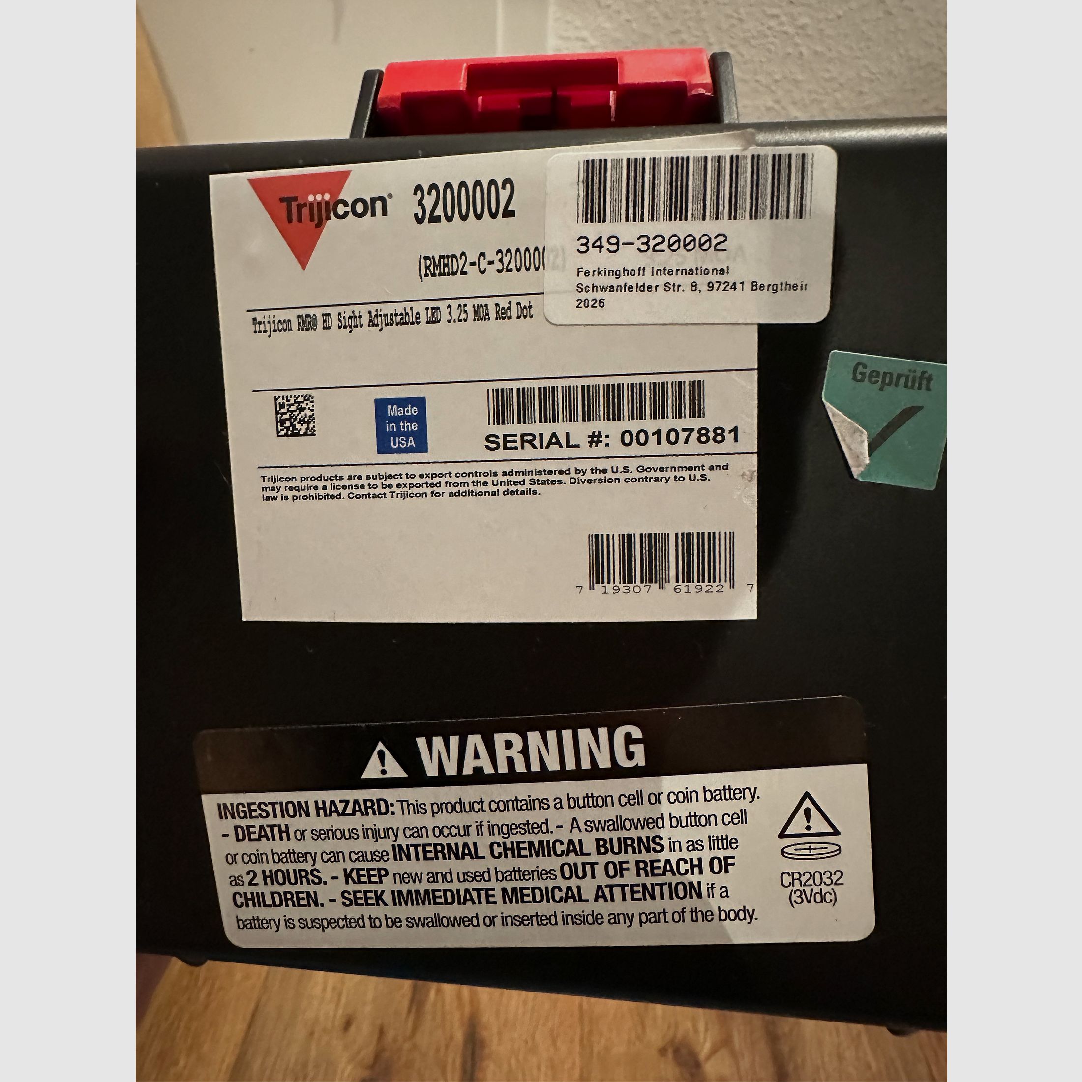Trijicon RMR HD – 3,25 MOA / 55er Circle-Dot
