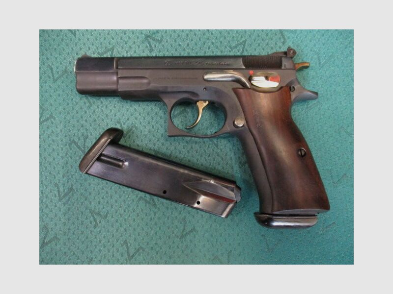 Pistole Brünner CZ75 Volltuning von Frankonia -wie neu- 75