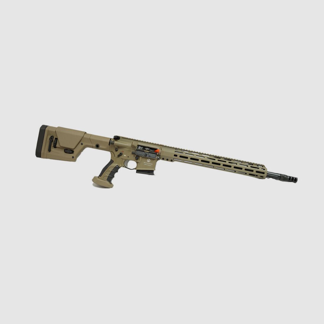 Schmeisser	 AR15 DMR 18" FDE