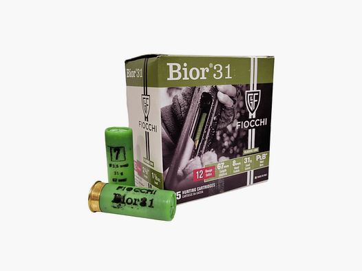 Fiocchi Bior 31 Patronen 12/67 31 g Bleischrot 7