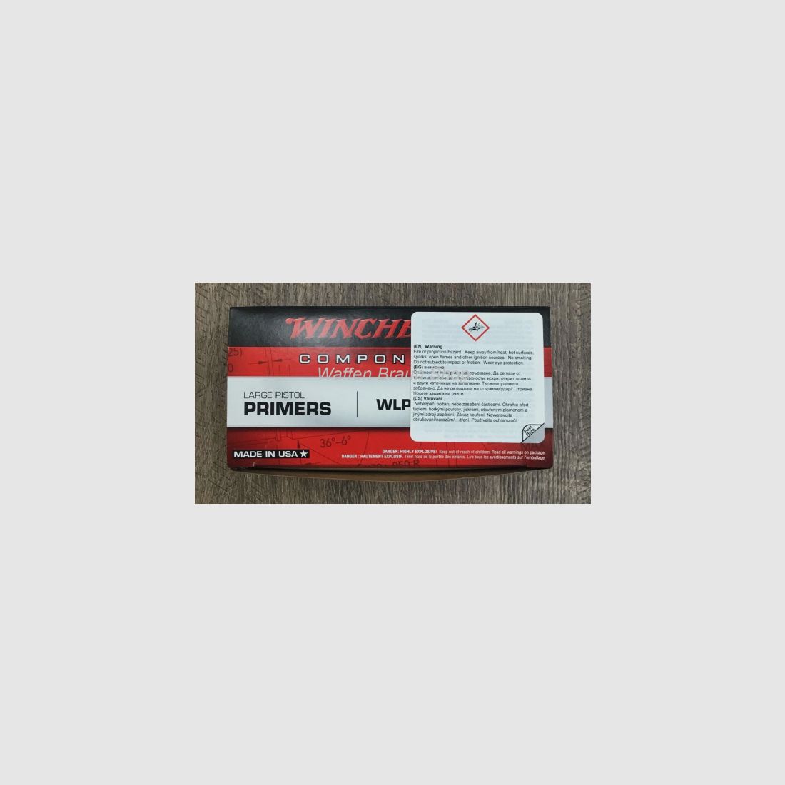Winchester PRIMER,LARGE REGULAR PISTOL #7 100 Stk