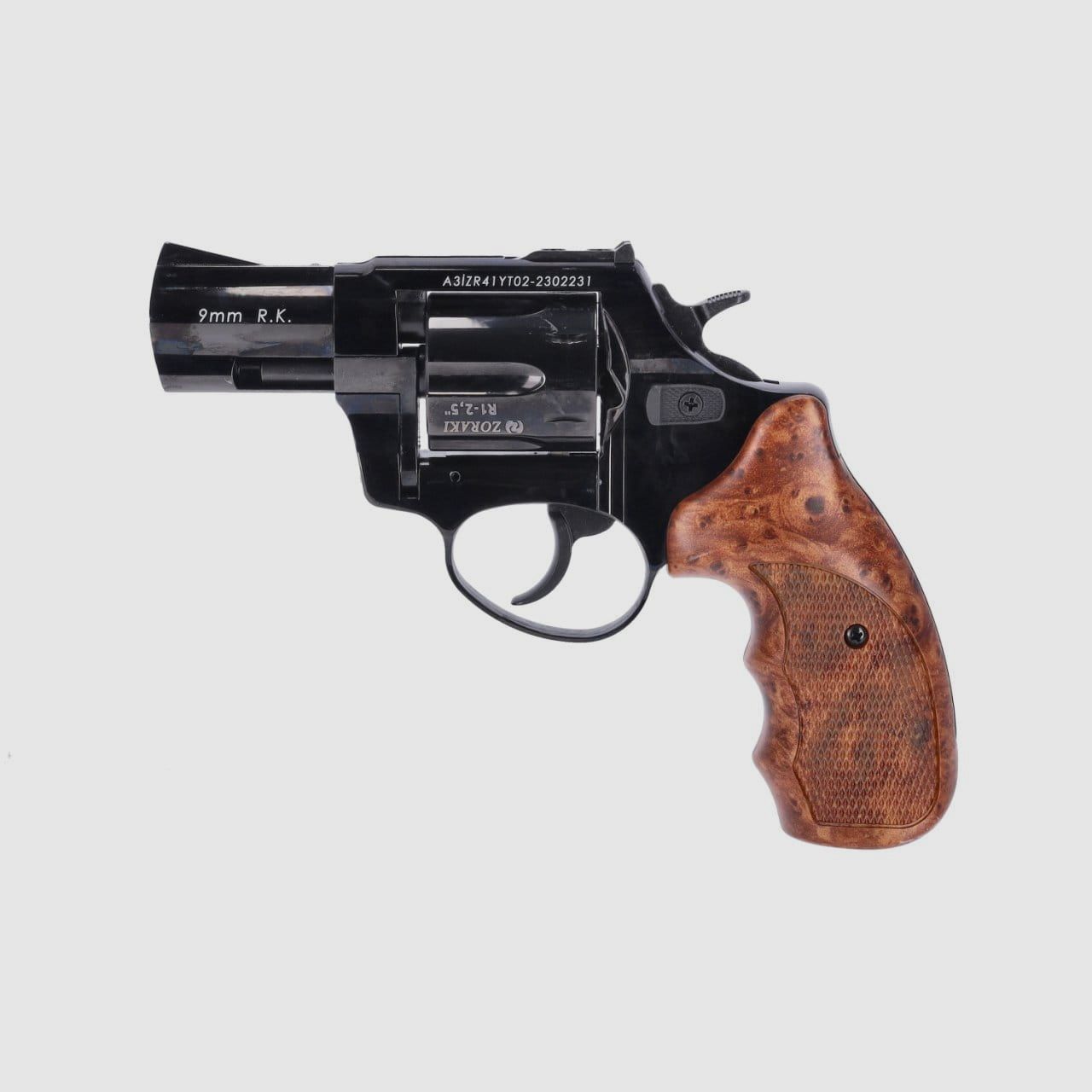Zoraki R1 revolver à blanc 2,5 pouces 9 mm R.K. shiny special
