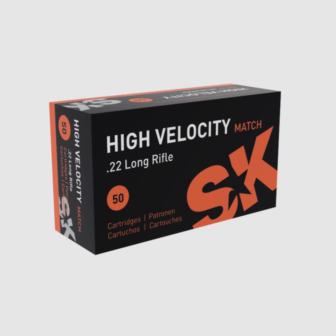 SK HIGH VELOCITY MATCH .22LR 2,59g 40gr 50St.