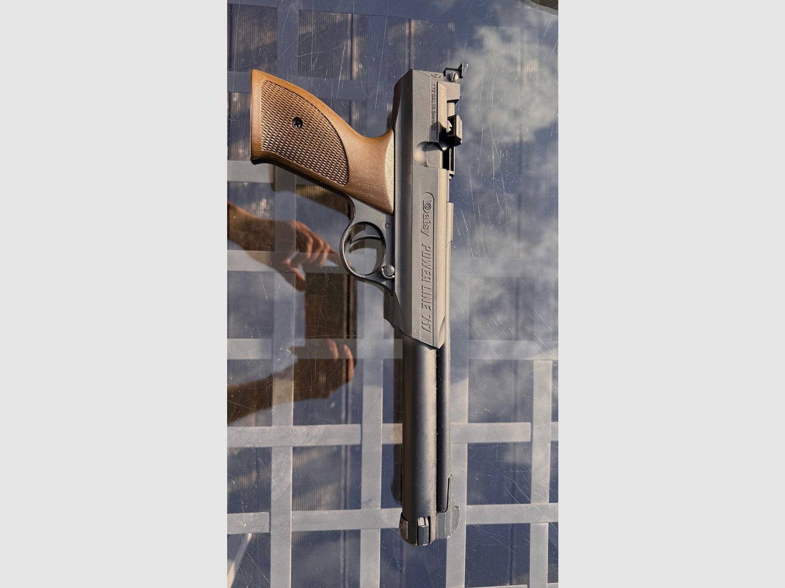 Daisy Powerline 717 Match-Druckluftpistole – Wie NEU in OVP mit Kaufbeleg!
