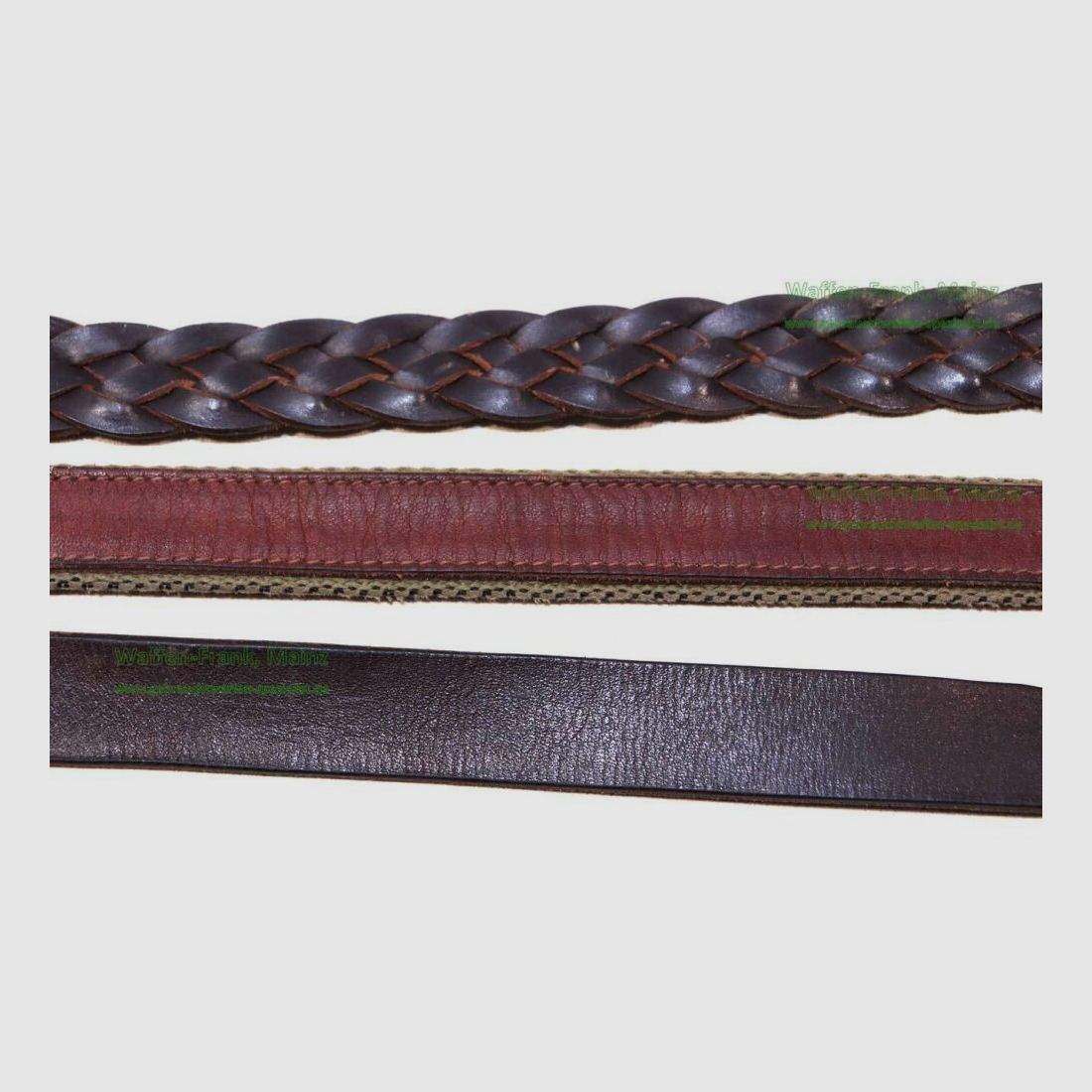 Conjunto de correas de rifle de diversos fabricantes