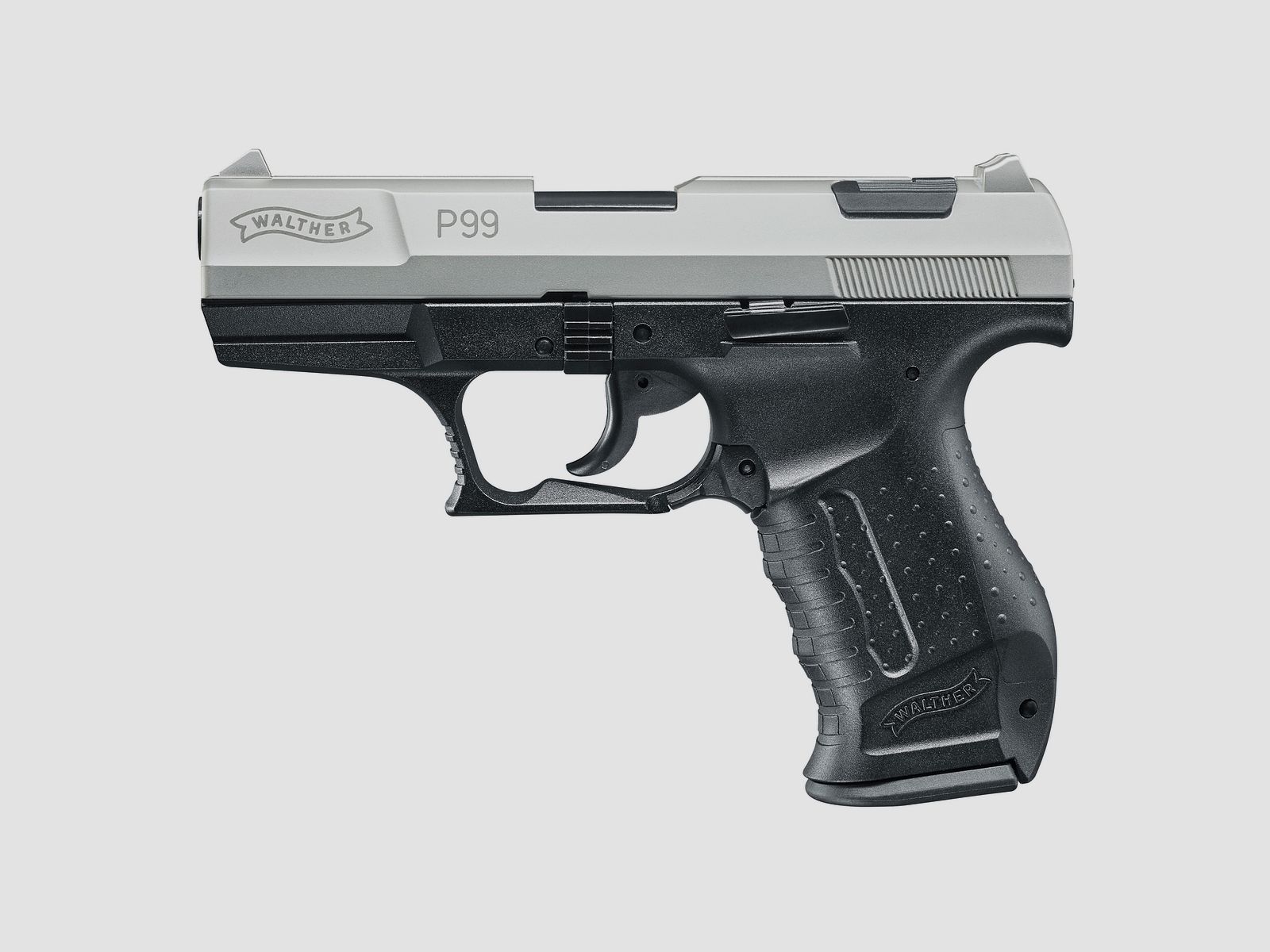 Carl-Walther P 99 Nickel 9 mm P.A.K. Gas & Signal Weapons