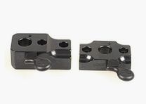Bases Leupold QR 2 pièces noires brillantes pour Mauser 98