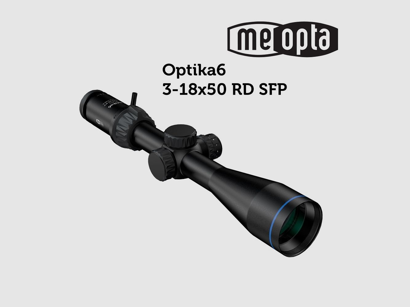 Meopta – MeoPro Optika6 Richtkijker – 3-18×50 SFP – RD BDC 3