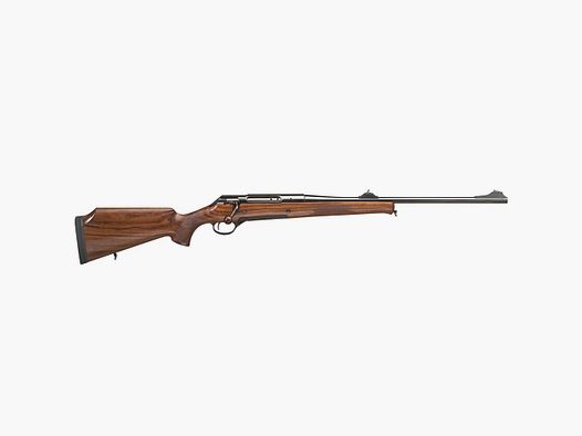 Haenel Jaeger 10 Lady Timber z odczepianą celownikiem, z gwintem wylotowym M15x1, kaliber .243 Win. Karabin powtarzalny