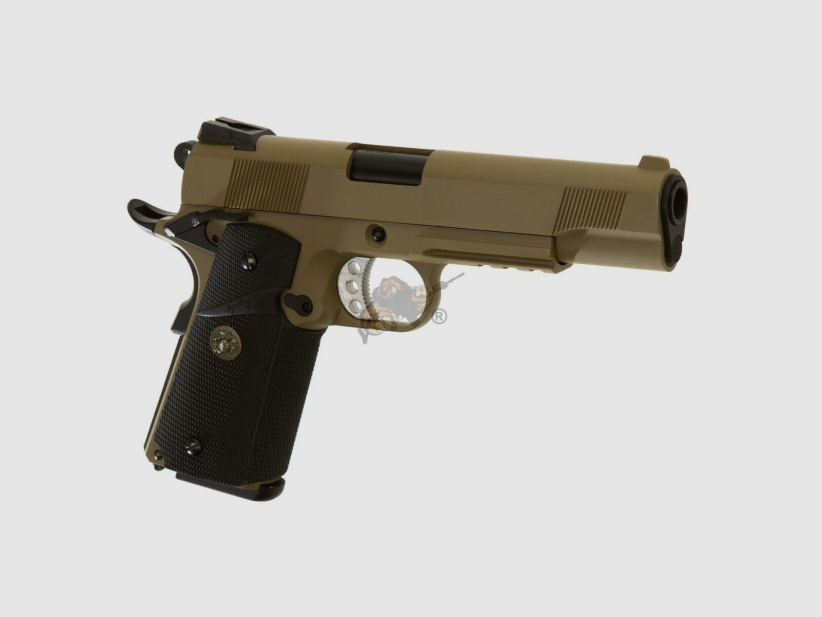 M1911 MEU Tactical Full Metal, GBB Desert -F-