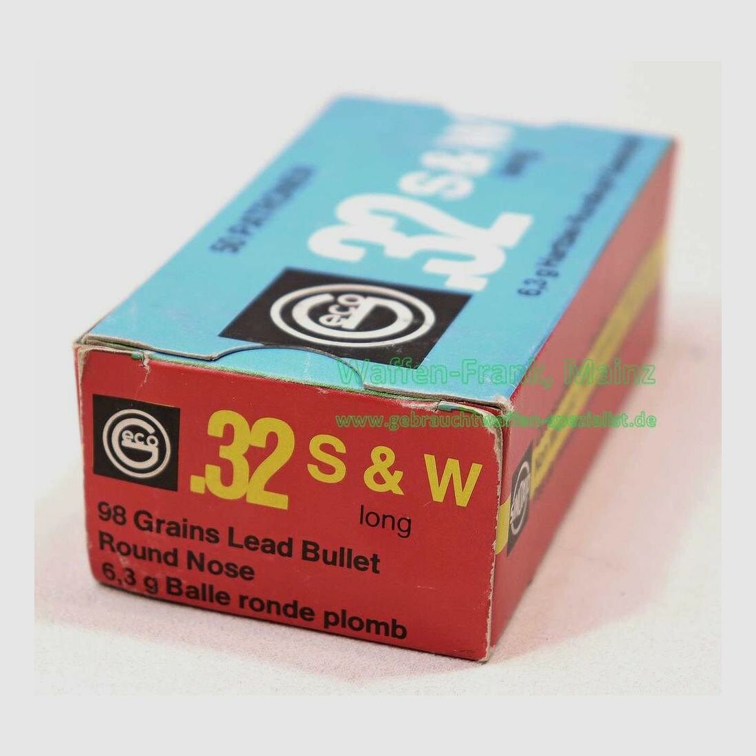 Geco - Fürth Pistoolpatronen .32 S&W lang