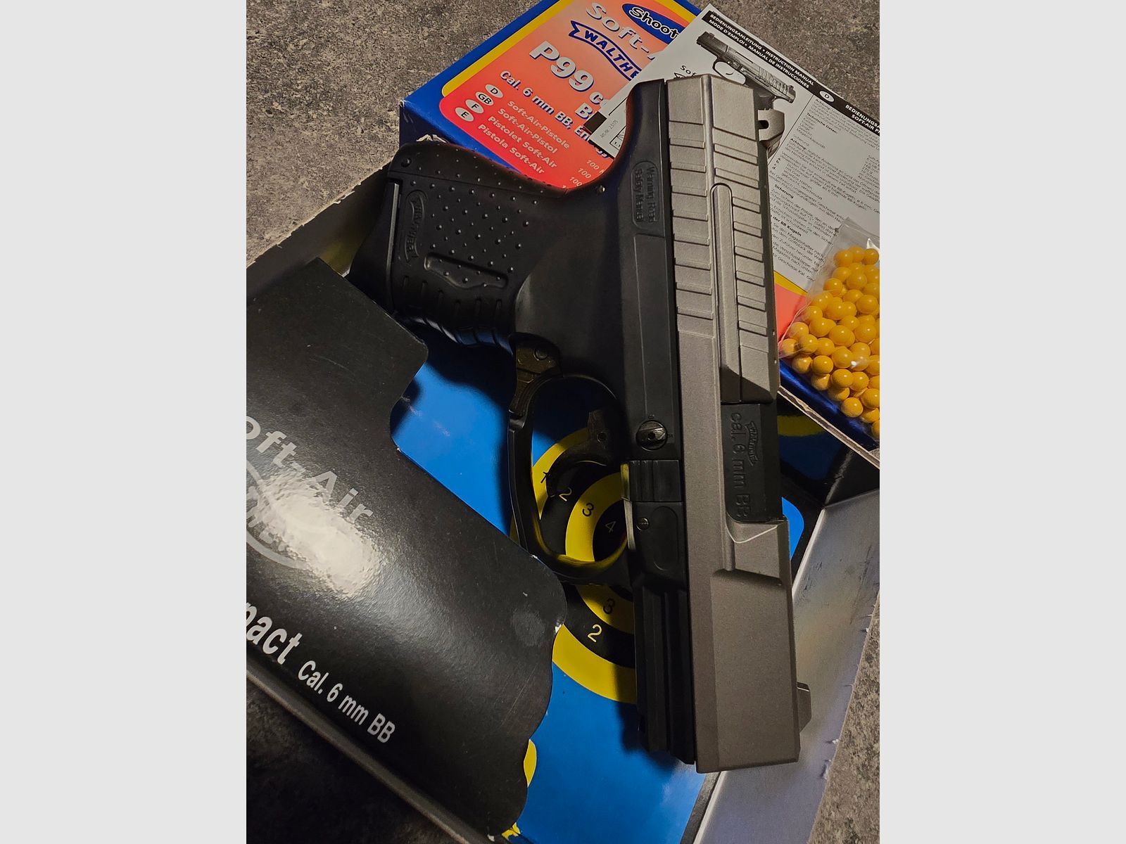 Walther P99 Compact Softair Airsoft 6mm BB, image 2 sur 2