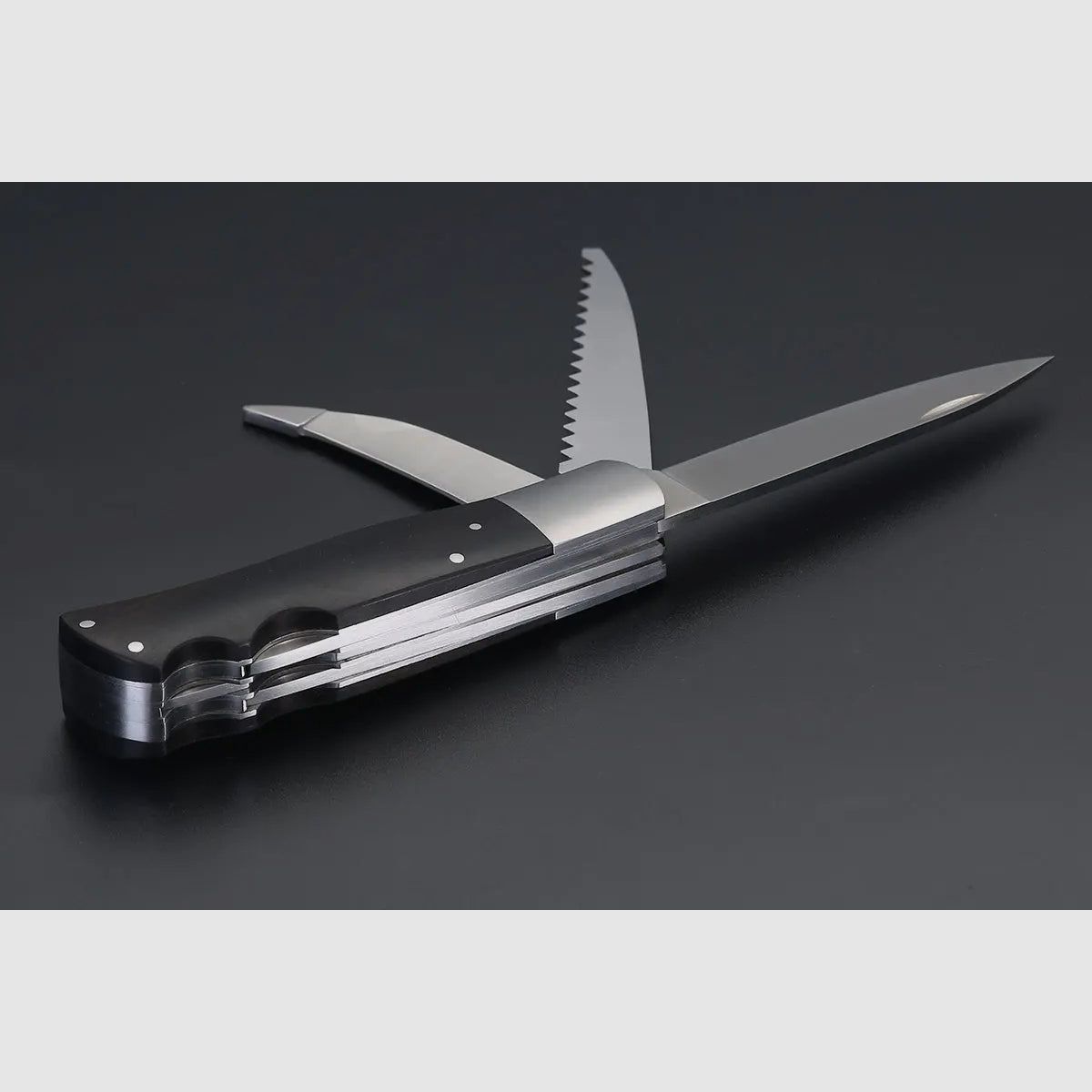 PUMA TEC Jagdtaschenmesser Ebenholz