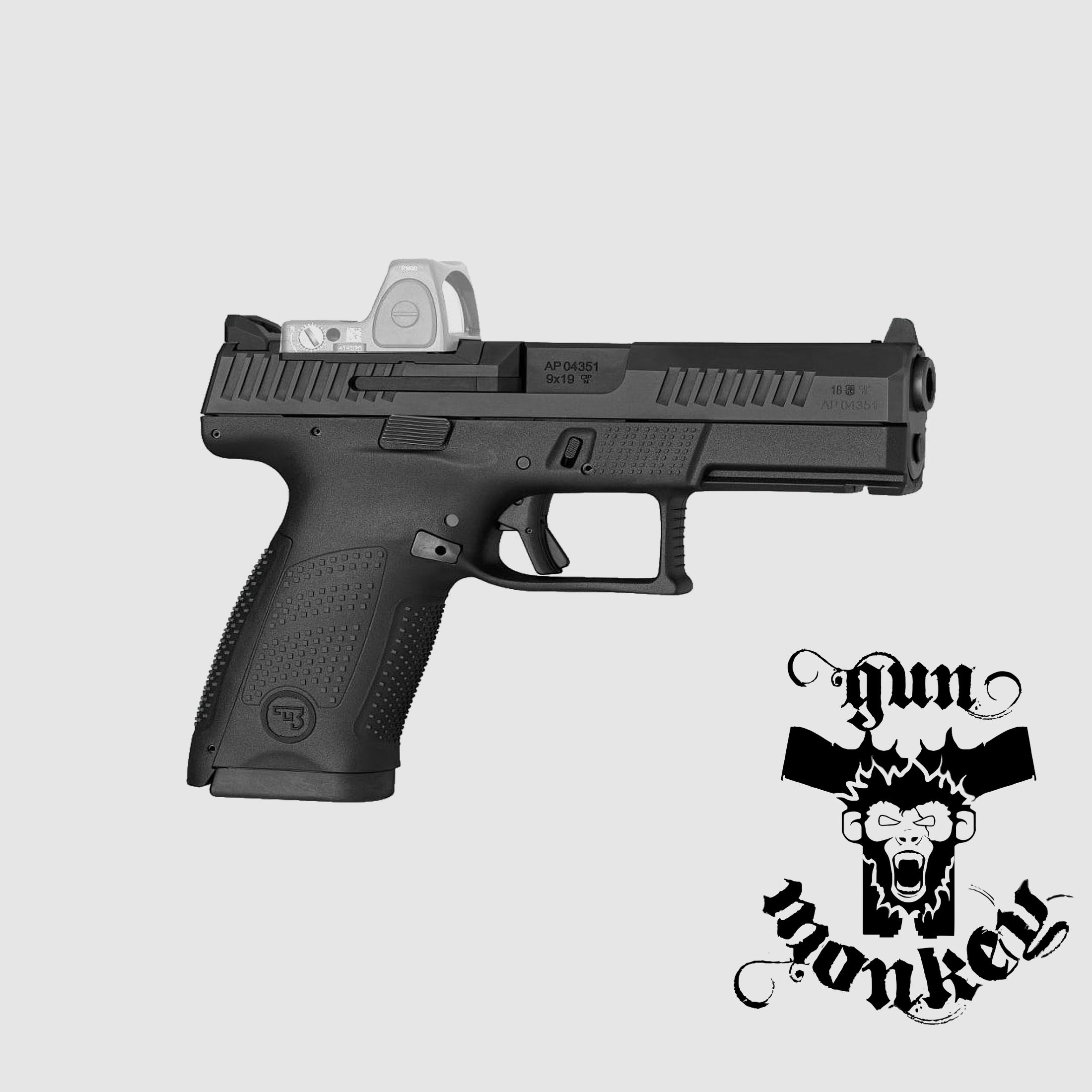 CZ P-10 C OR (Optic Ready) pistool cal. 9x19, afbeelding 3 van 3