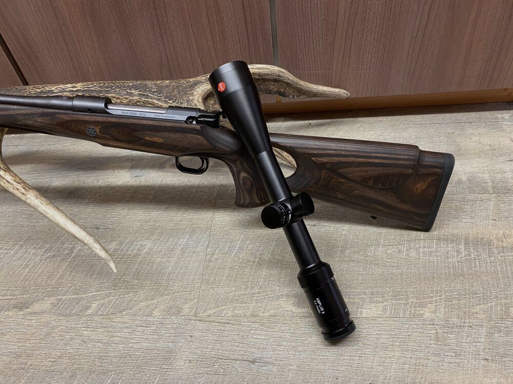Mauser M12 Max, met Leica Amplus 6 2,5-15x50 i