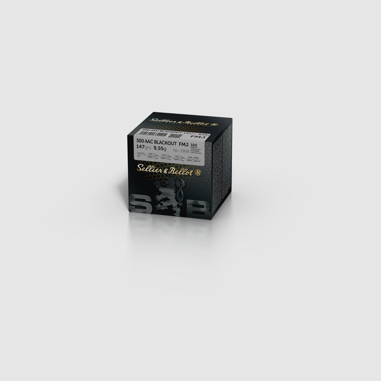 300 AAC Blackout Sellier & Bellot 9,55g
