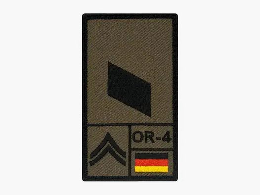 Café Viereck Rank Patch Korporal