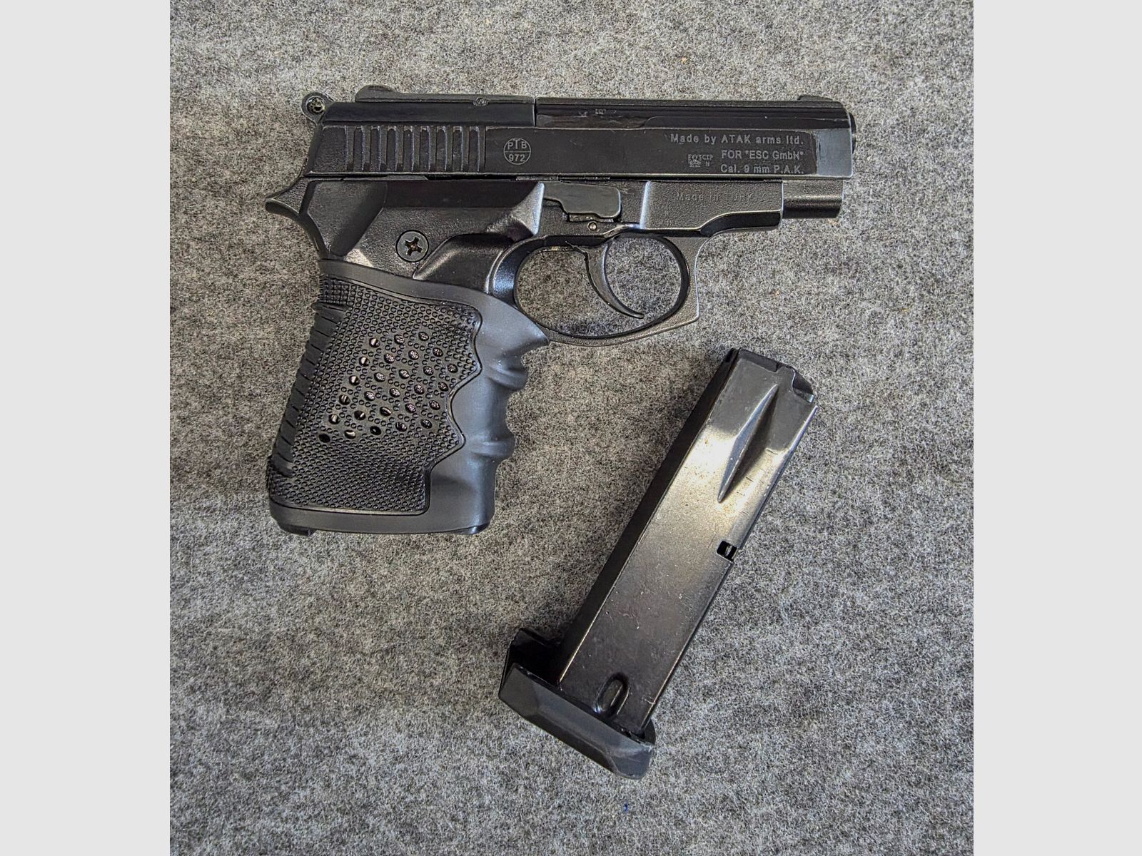Zoraki Mod. 914 in caliber 9mm PAK blank firing SRS PTB 972