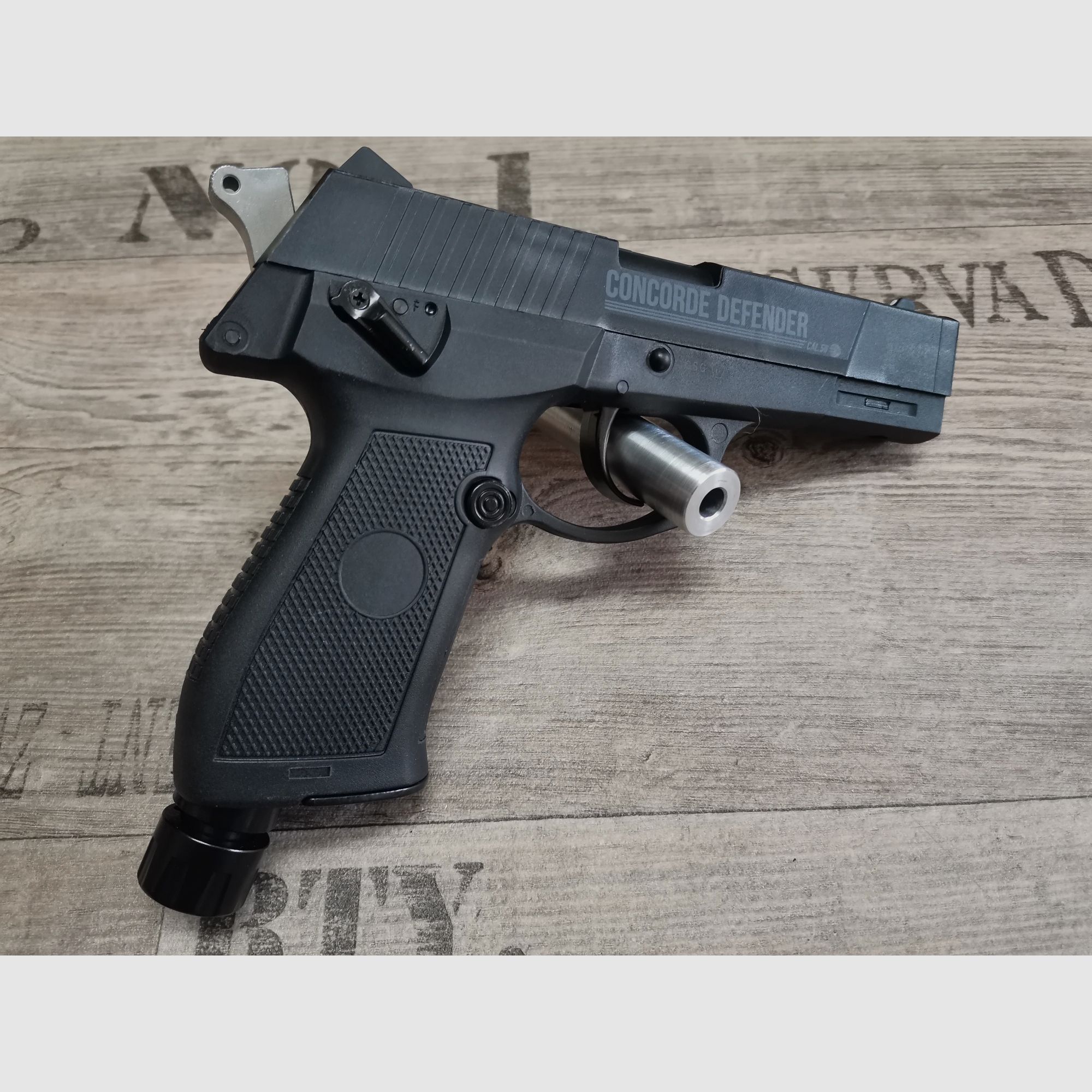 Home Defence Pistole CO2 Markierer Cal. 0.50 Concorde Defender - Defence Training Marker"
