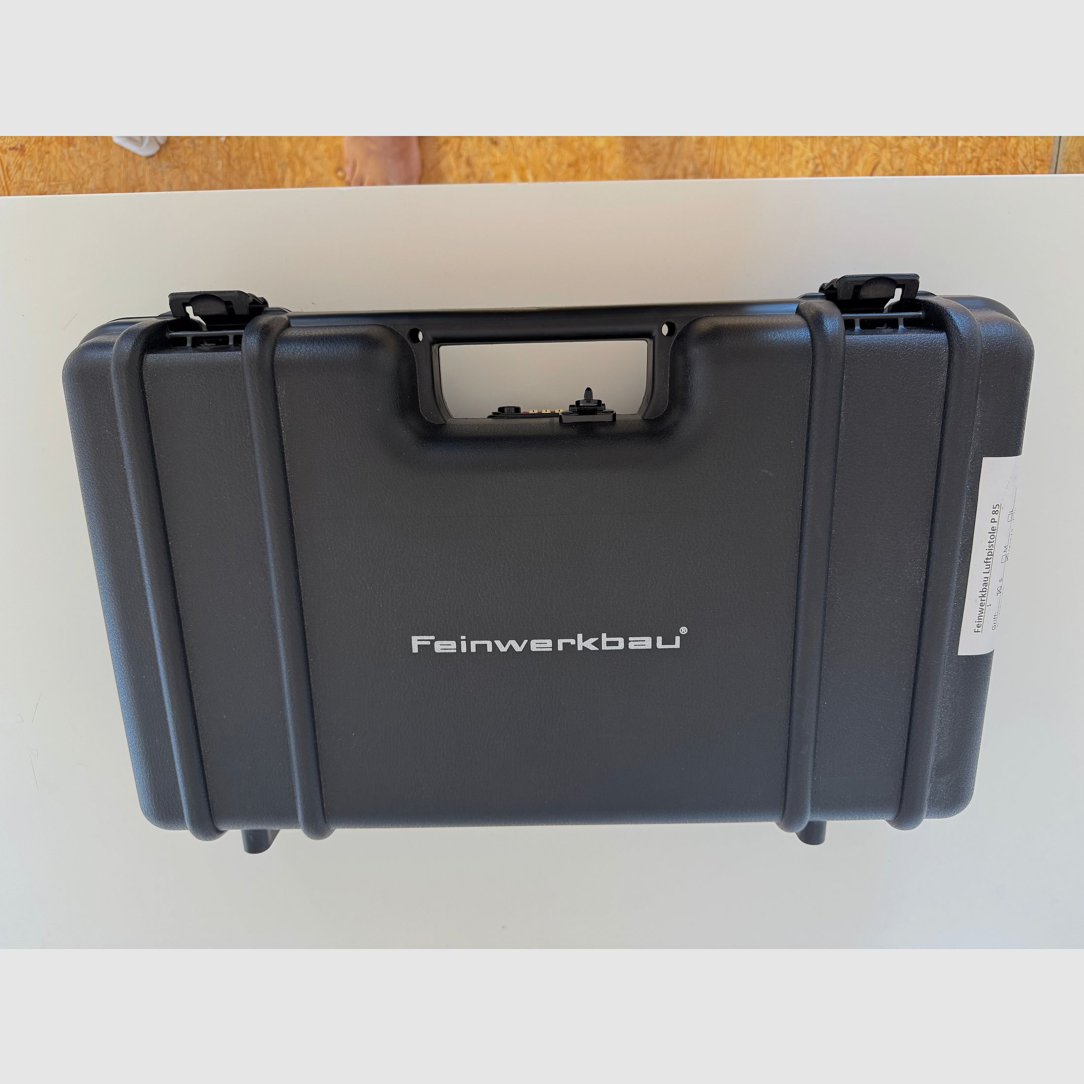 Feinwerkbau FWB P 85 air pistol (5-shot) - absolutely as new! Grip S right, 2 magazines, 2 cartridges (purchase 2025)