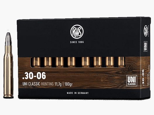 RWS .30-06Spring UNI Classic 11,7g - 180gr