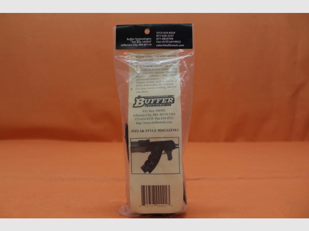 Buffer Technologies Kalashnikov AKM: MagCinch Magazin-Verbinder m. Gurtband f. 2 Magazine
