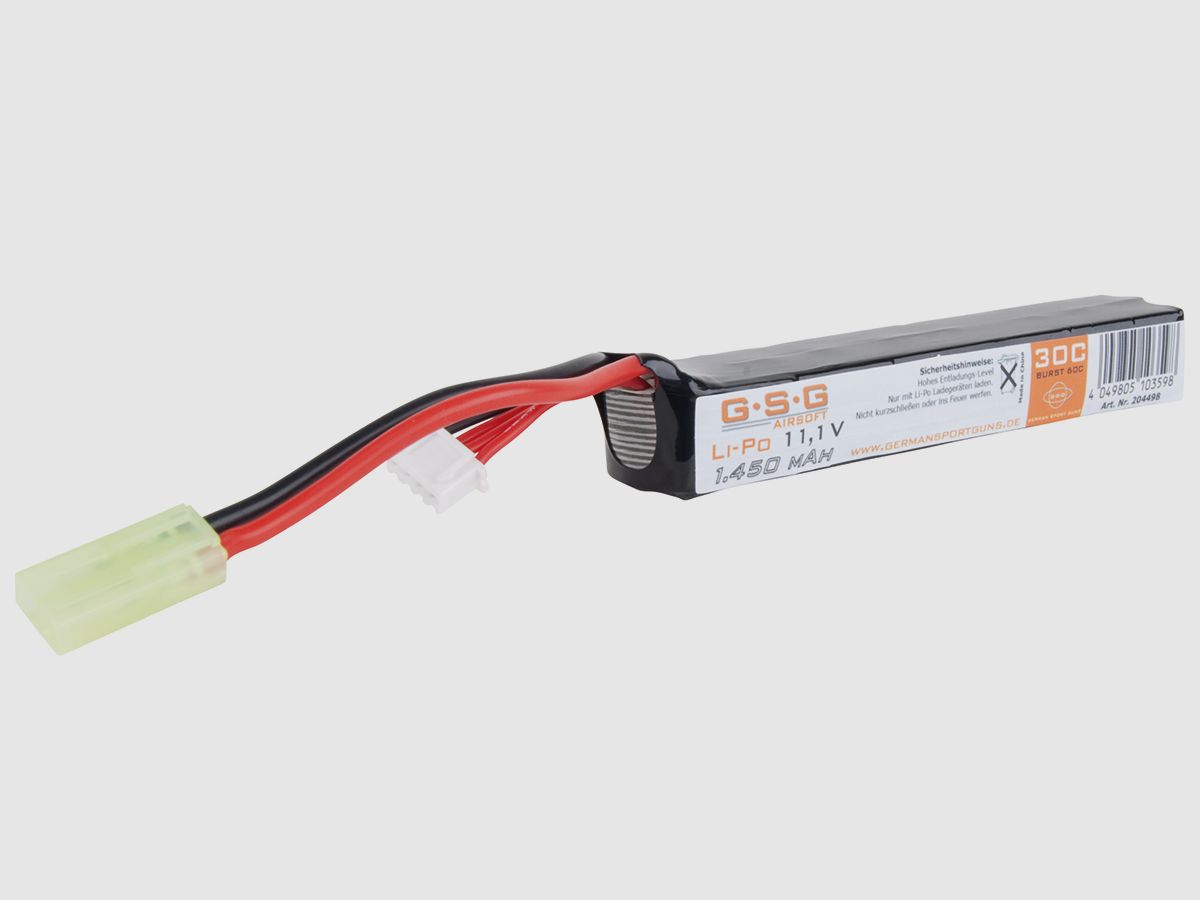 GSG Battery Li-Po 11.1V | 1,450 mAh - Airsoft
