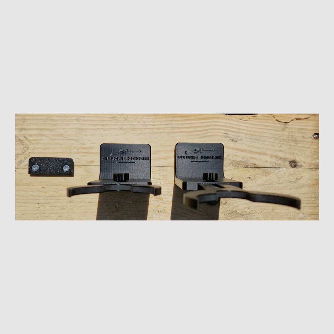 Gunshome uG GUN-i-FLEX Waffenhalter ausziehbar, Platz für Optiken herstellen, anschraubbar für Kanzel etc