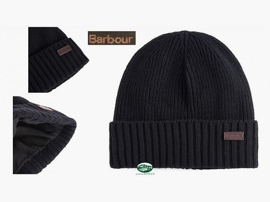 BARBOUR Kapelusz Carlton Beanie Czarny