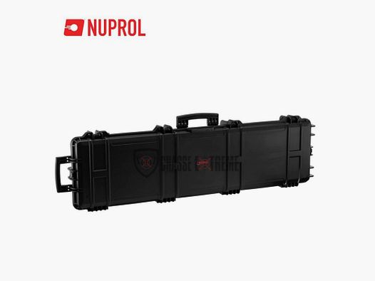 XL Waterproof Gun Case NUPROL 137 X 39 X 15 cm Wave Foam