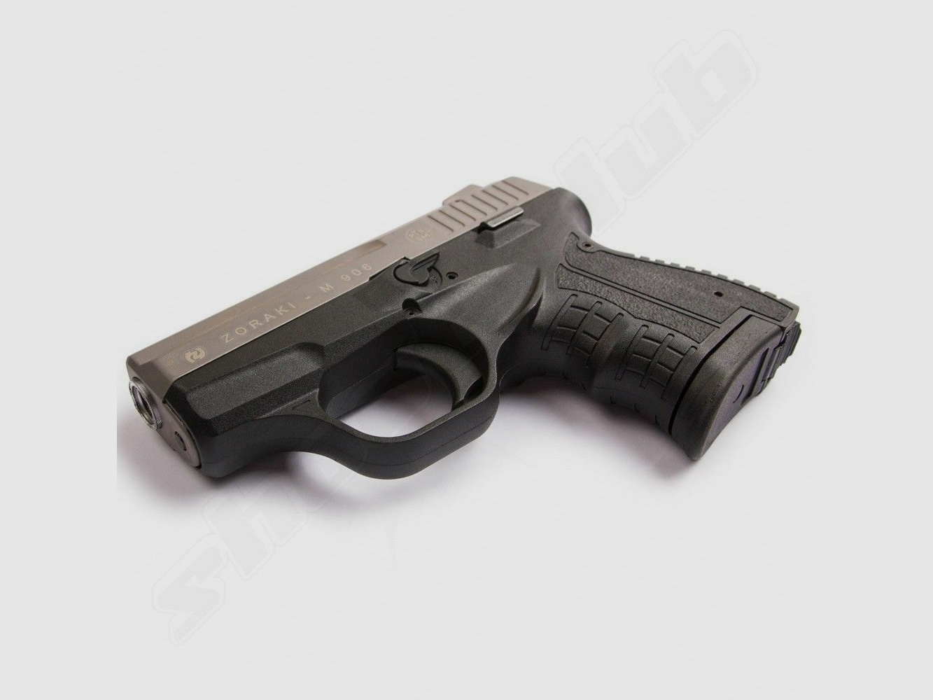 Zoraki	 Zoraki 906 titan/chrom - Set inkl. shoot-club Munition