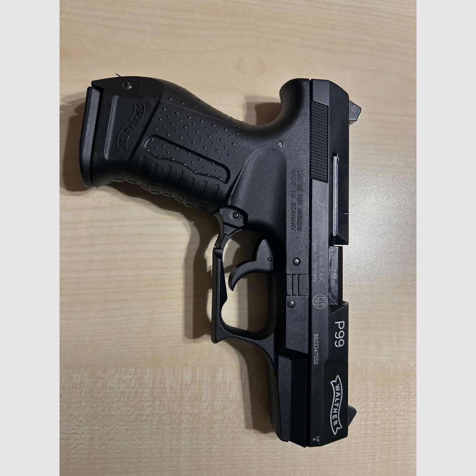 Schreckschusspistole Walther99Automatik9mmPaK