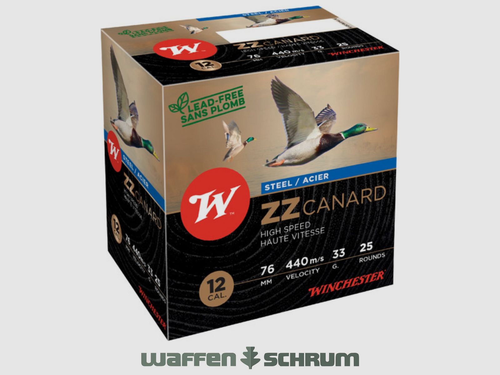 Winchester ZZ Canard 12/76 3,1mm - 33g