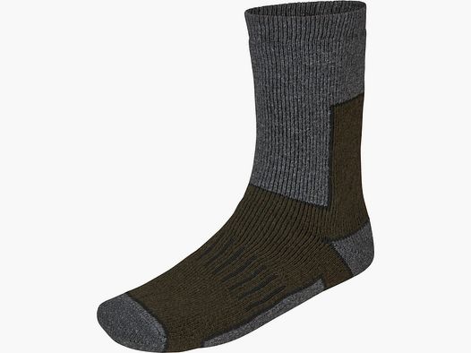 Seeland calze Field Thermo, confezione da 2, Pine Green Melange/Grey
