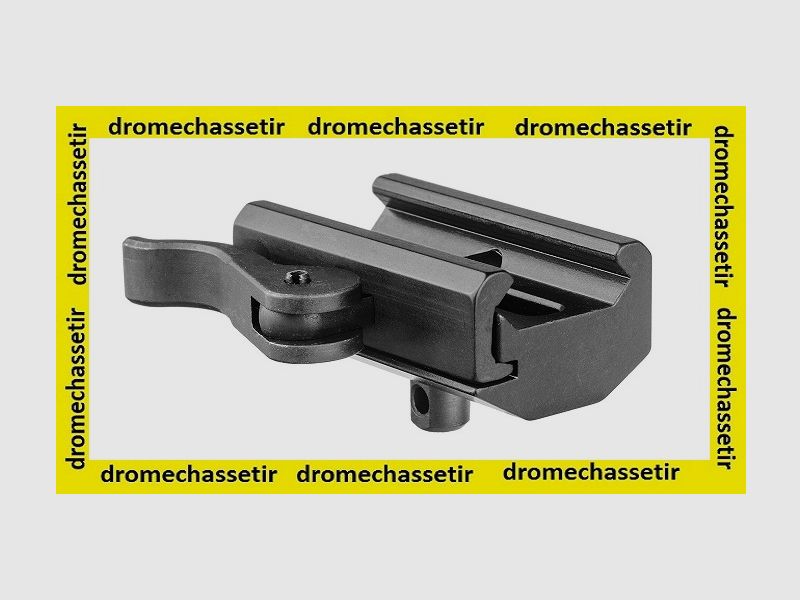 Bipod-Adapter HABA Fab Defense, auf Picatinny-Schiene mit Schnellverschlusshebel, schwarz