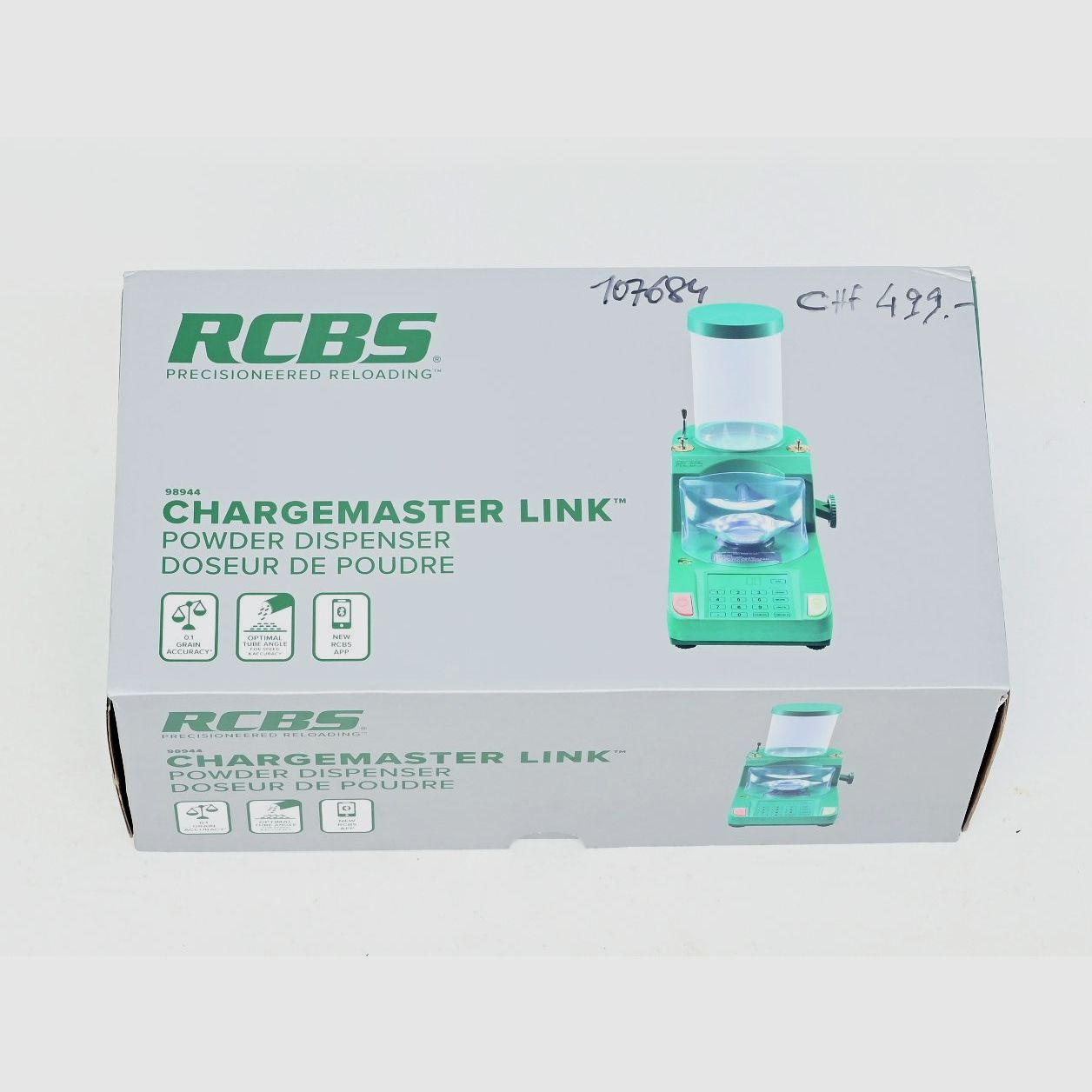RCBS Powder Charge Master, Pulverwaage mit integriertem Trocler, Bild 2 von 2