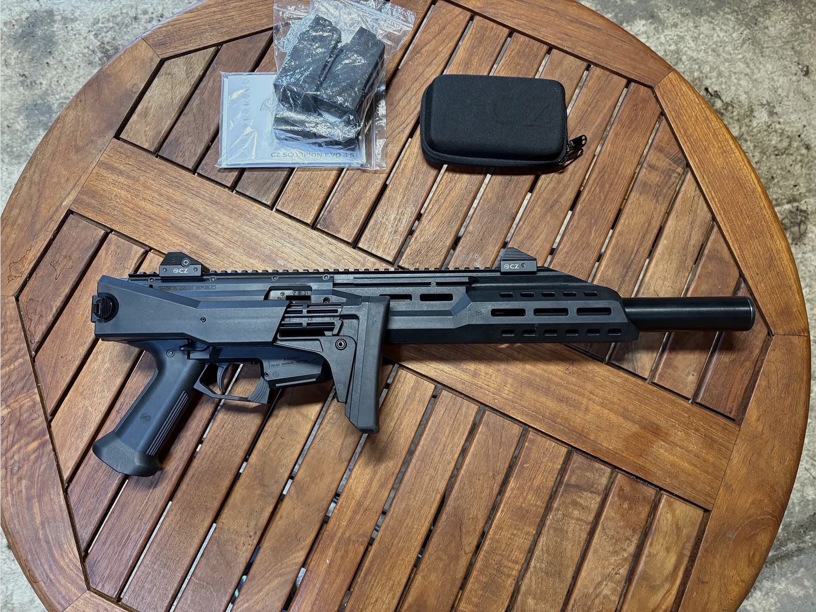 CZ Scorpion EVO3 S1 Carbi, 9mm Luger