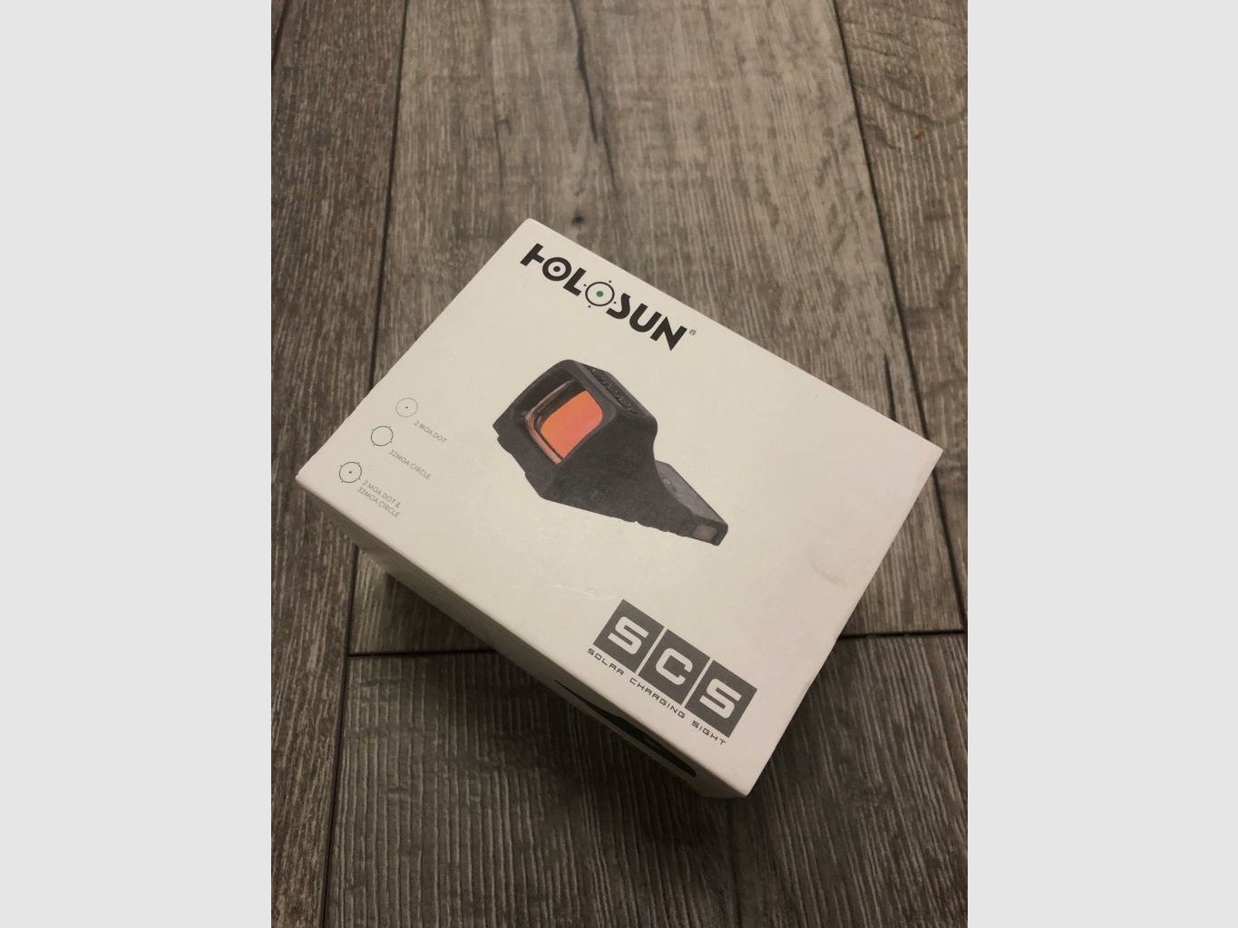 Red Dot SCS MOS GR Schwarz 2 MOA Kreispunkt 32 MOA